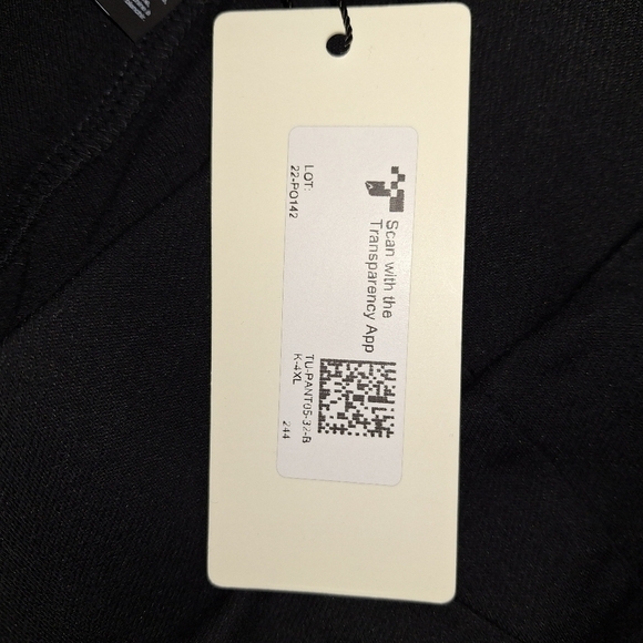 A Tapata XL ladies stretchy boot cut pants with NWT 16.5" waist and 31" inseam. - Picture 5 of 8